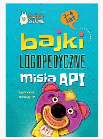 Bajki logopedyczne misia API 2-4 lata dla dzieci