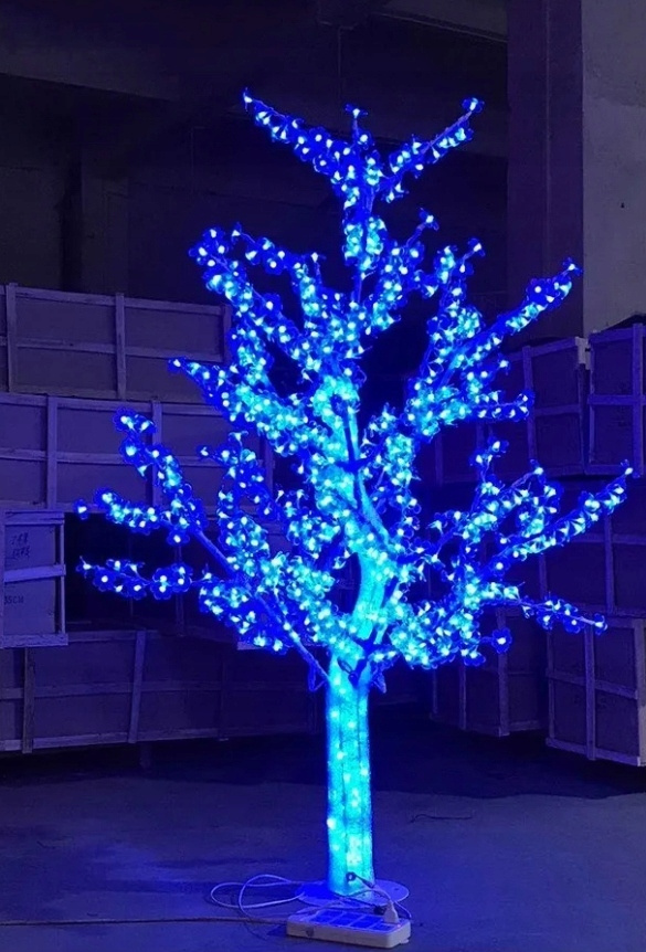 DRZEWKO LED ŚWIECĄCE 180 CM NIEBIESKIE Z FLESHEM pol_pl_DRZEWKO-LED-SWIECACE-180-CM-NIEBIESKIE-Z-FLESHEM-2250_3