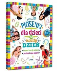 MI PIOSENKI DLA DZIECI NA KAŻDY DZIEŃ + 2 CD GREG