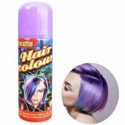 FARBA w spray'u do włosów ZMYWALNA FIOLETOWA