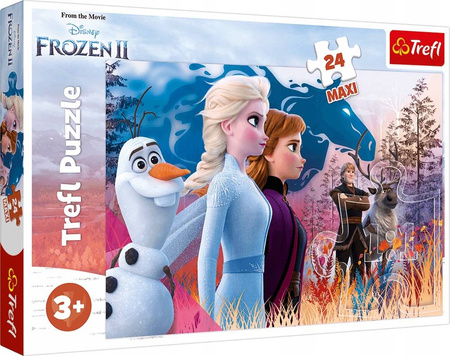 T2 Puzzle MAXI FROZEN Magiczna Wyprawa 24 elementy