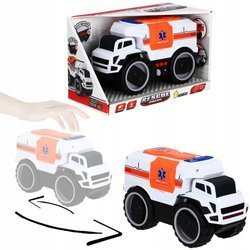 INTERAKTYWNY AMBULANS Z NAPĘDEM RĘCZNYM DŹWIĘK