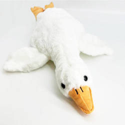 PODUSZKA MASKOTKA PLUSZAK GĘŚ 160 CM