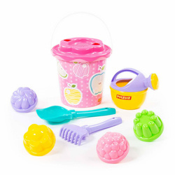 Wiaderko do piasku z akcesoriami