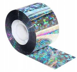 TAŚMA ODSTRASZAJĄCA ptaki 50m odstraszacz ptaków do ogrodu lub na balkon