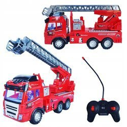 STRAŻ CIĘŻARÓWKA ZDALNIE STEROWANA RC ŚWIATŁO