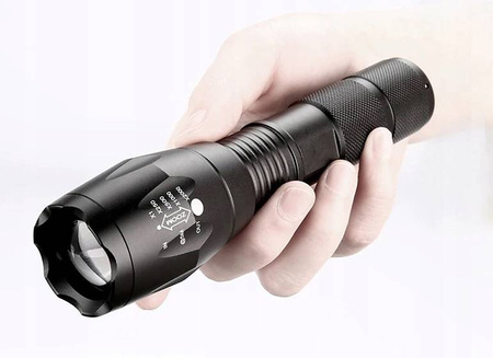 2 x LATARKA Taktyczna LED CREE XM-L T6 i Q5 ZOOM