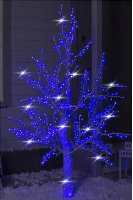 DRZEWKO LED ŚWIECĄCE 150 CM NIEBIESKIE Z FLESHEM pol_pl_DRZEWKO-LED-SWIECACE-150-CM-NIEBIESKIE-Z-FLESHEM-2259_2