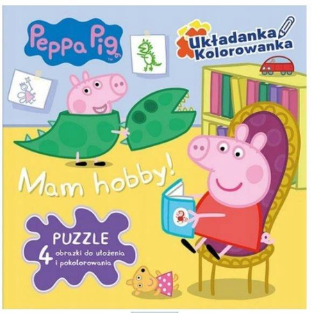 Świnka Peppa Mam Hobby! Układanka-Puzzle