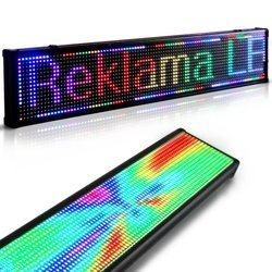 REKLAMA TABLICA LED 100 x 20 cm wyświetlacz ekran