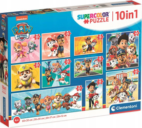 PUZZLE 10w1 SUPERCOLOR PAW PATROL PSI PATROL 4+