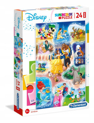 Puzzle Maxi SuperColor 24 Disney Dance Time