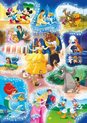 Puzzle Supercolor 60 Disney Dance Time 26992