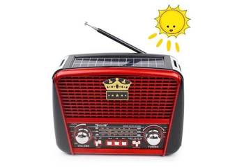 RADIO RETRO SOLARNE AKUMULATOR USB BLUETOOTH