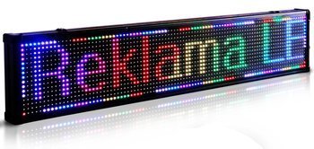 REKLAMA TABLICA LED 100 x 20 cm wyświetlacz ekran