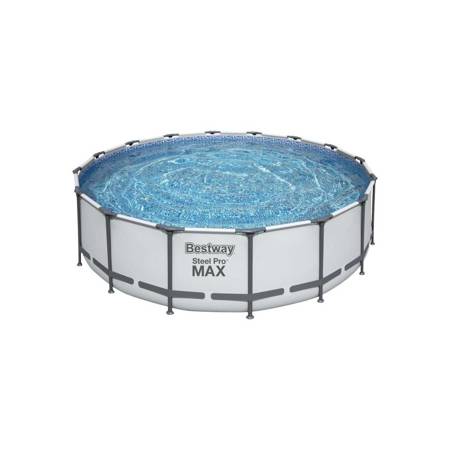 Basen ogrodowy 488 x 122 cm stelażowy STEEL PRO MAX POOL BESTWAY