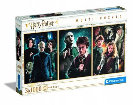 Clementoni Puzzle Harry Pottter 3x1000