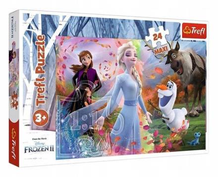 G12 Puzzle 24Maxi W poszukiwaniu przygód Frozen II