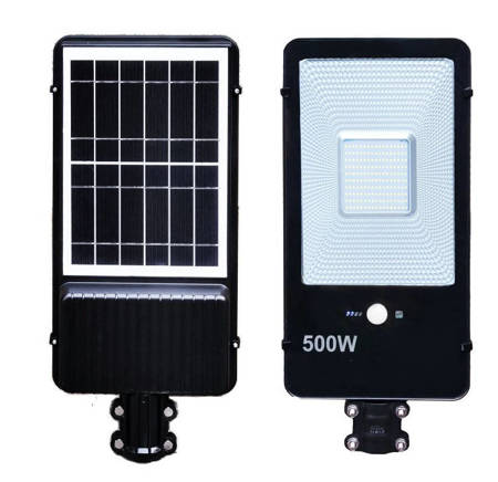 LAMPA  SOLARNA 500W - LATARNIA MOCNA