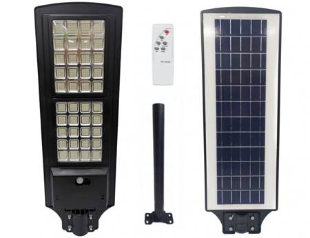 Lampa solarna 900W + Pilot + Wysięgnik