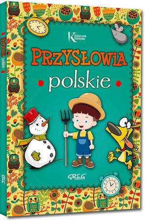 M54 Przysłowia polskie edukacyjna książka dzieci