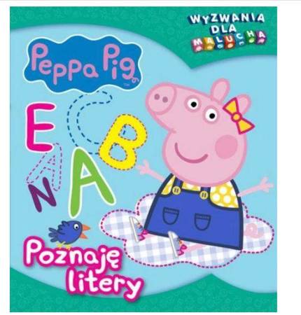 P5 PEPPA PIG WYZWANIA DLA MALUCHA POZNAJĘ LITERY