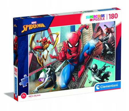 Puzzle Supercolor 180 Spider-Man Clementoni