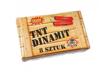 TNT DINAMIT 8 PETARD HUKOWYCH BARDZO SILNYCH